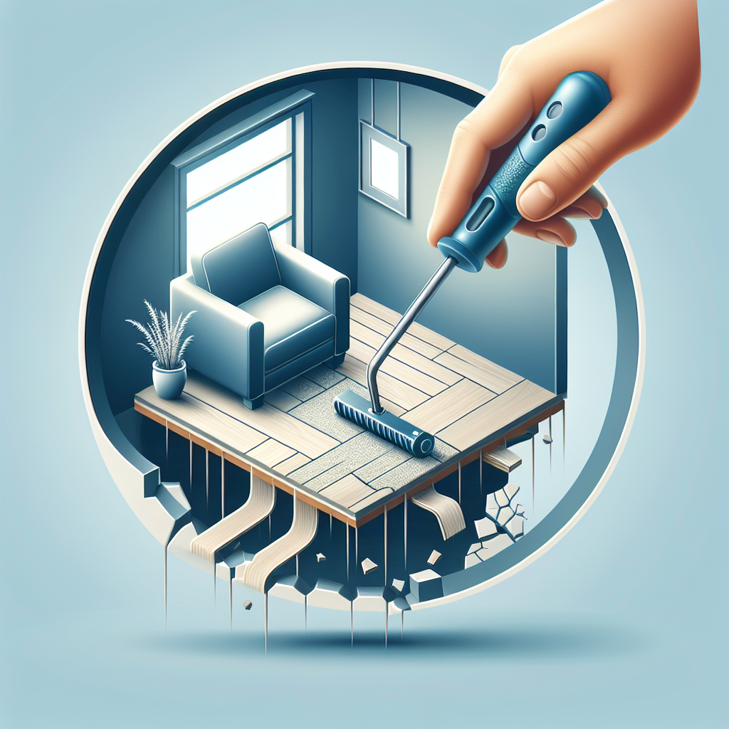 Bodenbelagsreparatur