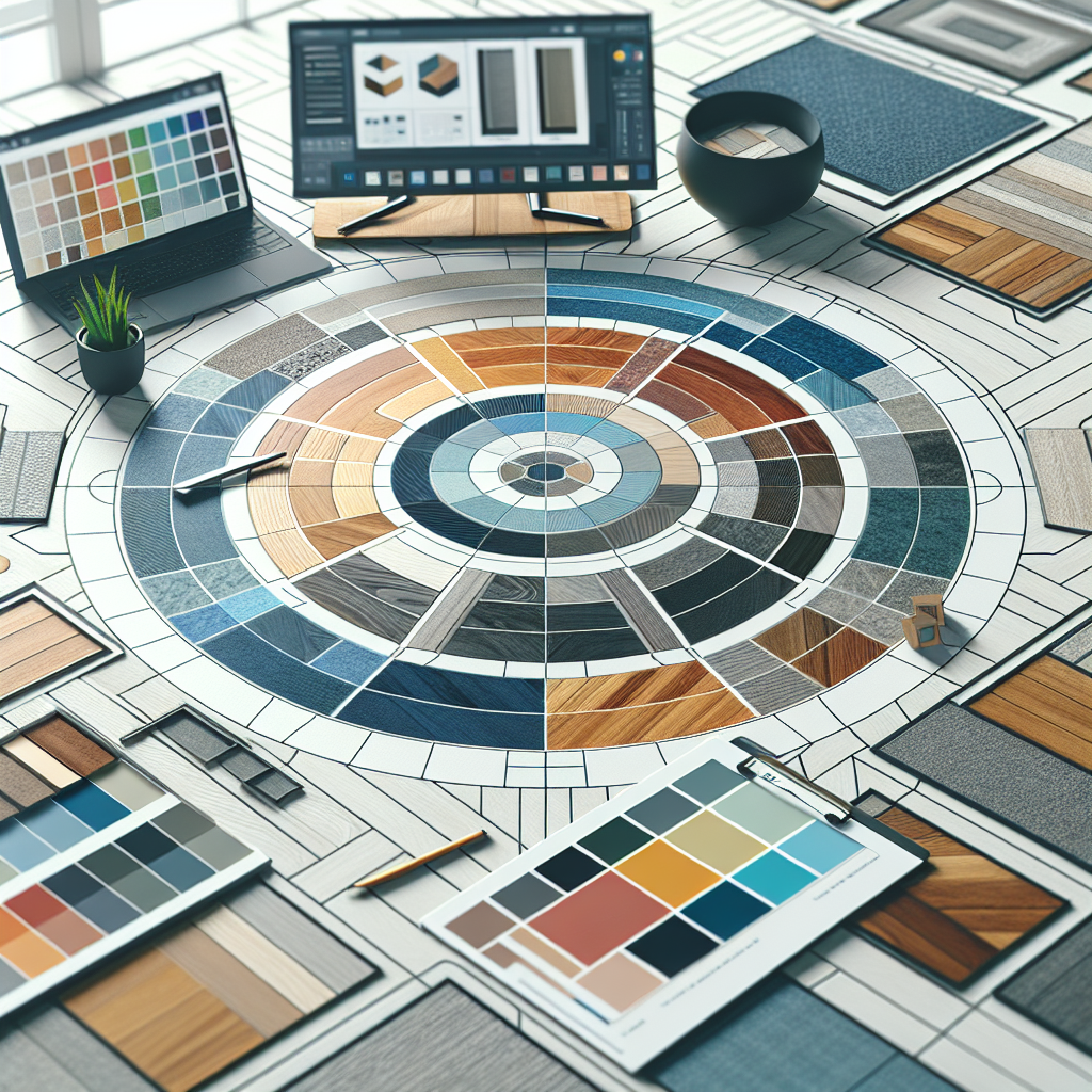 Farb- und Musterwahl