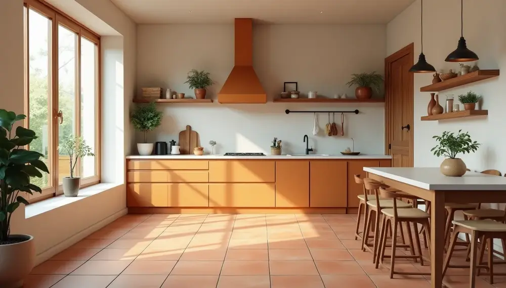 Die Vorzüge eines Terracotta-Bodens in der modernen Küche