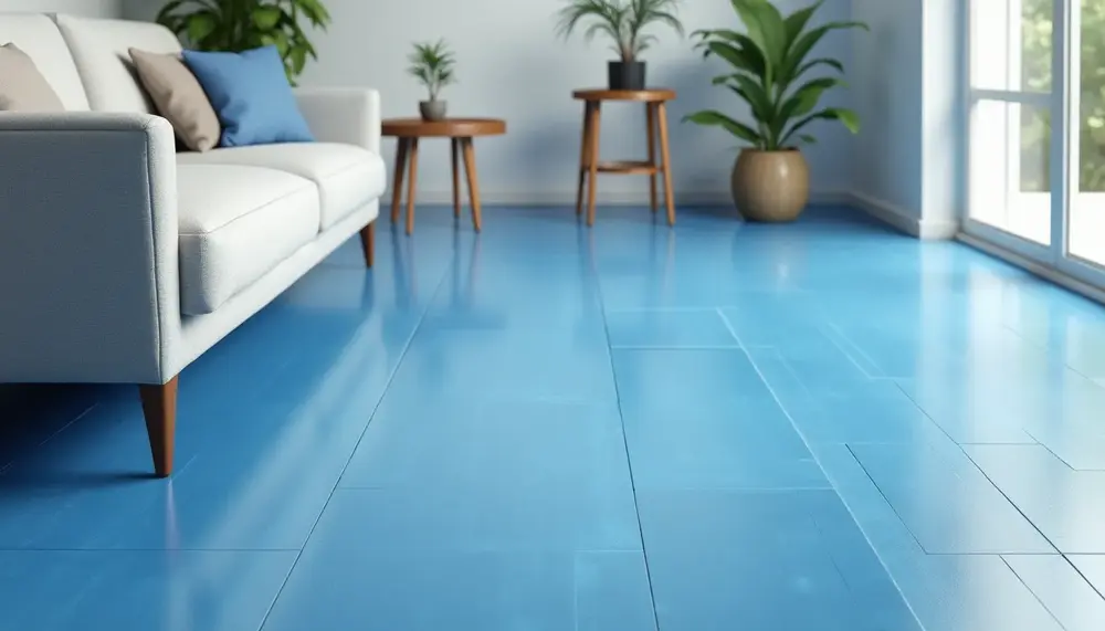 Die Vorzüge von PVC Boden Blau: Stil und Pflegeleichtigkeit vereinen