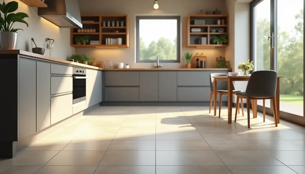 Küchenboden aus Gummi: Die Vorteile im Überblick