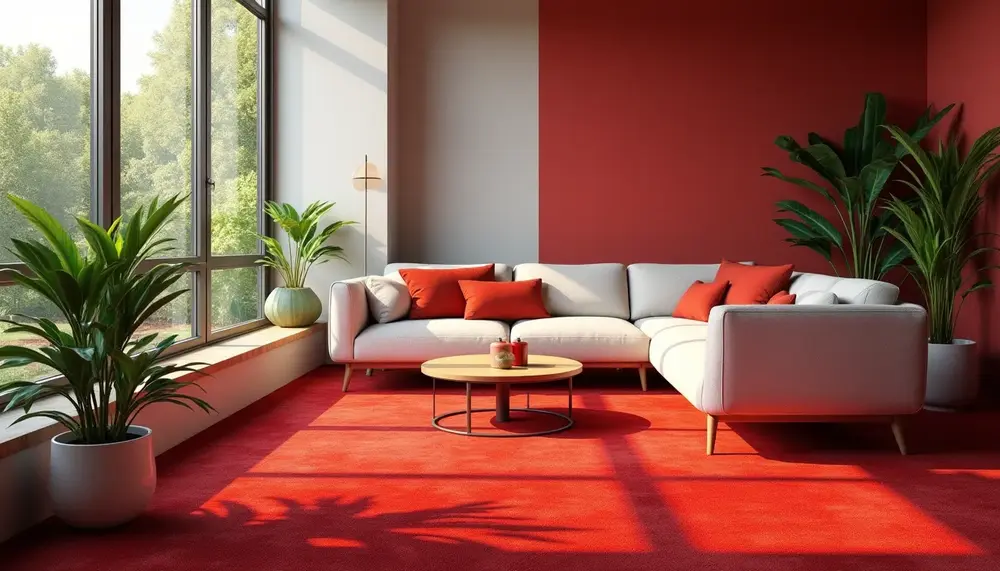 Teppichboden rot: So setzen Sie mit Farbe eindrucksvolle Akzente