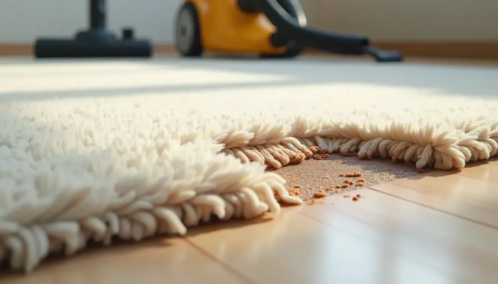 Teppichboden zersetzt sich: Die häufigsten Ursachen und Lösungen